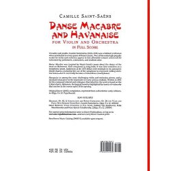 Camille Saint-Saens: Danse Macabre And Havanaise (Score)