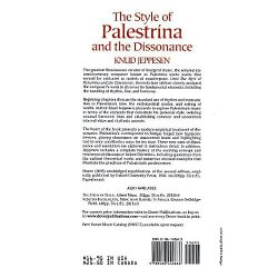 The Style Of Palestrina And The Dissonance