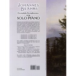 Johannes Brahms: Complete Symphonies (Solo Piano)