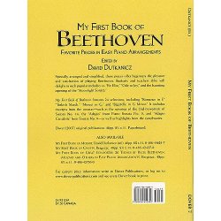 My First Book Of Beethoven: Favorite Pieces In Easy Piano Arrangements