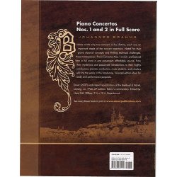 Johannes Brahms: Piano Concertos Nos. 1 And 2 In Full Score
