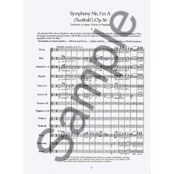 Felix Mendelssohn: Symphonies 3, 4 and 5 In Full Score
