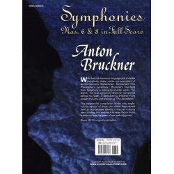 Anton Bruckner: Symphonies Nos. 6 And 8 In Full Score