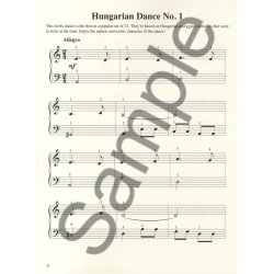 Johannes Brahms: A First Book Of Brahms - For The Beginning Pianist