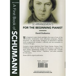 A First Book Of Schumann For The Beginning Pianist