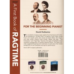 A First Book Of Ragtime For The Beginning Pianist