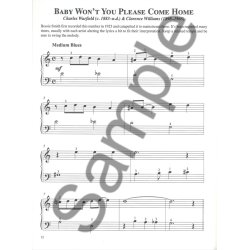 A First Book Of Jazz: 21 Arrangements For The Beginning Pianist