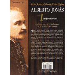 Alberto Jons: Master School Of Virtuoso Piano Playing: Volume I - Finger Exercises