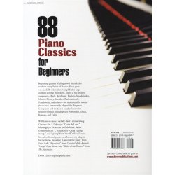88 Piano Classics For Beginners