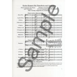 Franz Liszt: The Piano Concerti (Dover Miniature Score)