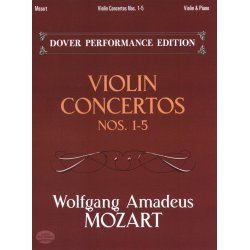Wolfgang Amadeus Mozart: Violin Concertos Nos.1-5 (Violin/Piano)
