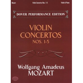 Wolfgang Amadeus Mozart: Violin Concertos Nos.1-5 (Violin/Piano)