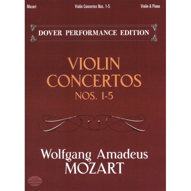 Wolfgang Amadeus Mozart: Violin Concertos Nos.1-5 (Violin/Piano)