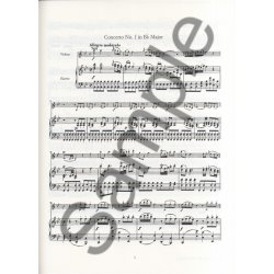 Wolfgang Amadeus Mozart: Violin Concertos Nos.1-5 (Violin/Piano)