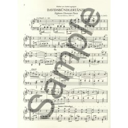 Robert Schumann: Selected Works For Solo Piano - Volume 2 (Urtext Edition)