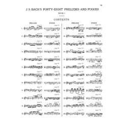 J. S. Bach: The Well-Tempered Clavier - 48 Preludes And Fugues (Book I)