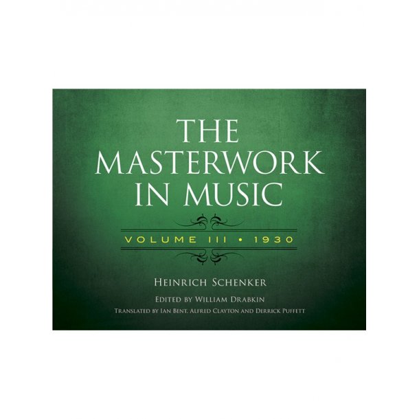 The Masterwork In Music: Volume III - 1930