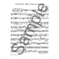Malcolm Arnold: Fantasy For B Flat Clarinet Op.87