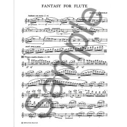 Malcolm Arnold: Fantasy For Flute Op.89