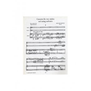 Malcolm Arnold: Concerto For Two Violins (Study Score)