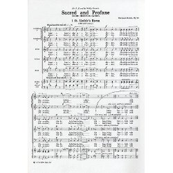 Benjamin Britten: Sacred And Profane (SSATB)