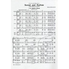 Benjamin Britten: Sacred And Profane (SSATB)