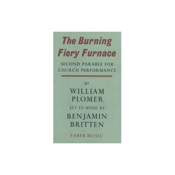 Burning Fiery Furnace (Libretto)