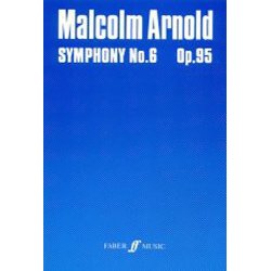 Malcolm Arnold: Symphony No.6 Op.95 (Study Score)