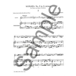 Thomas Roseingrave: Sonata No.1 In A Minor For Flute And Continuo