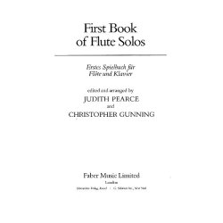 First Book Of Flute Solos (Flute Part)