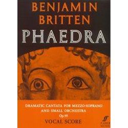 Benjamin Britten: Phaedra (Vocal Score)