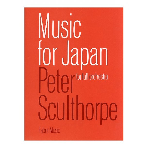 Peter Sculthorpe: Music For Japan (Score)