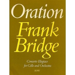 Frank Bridge: Oration (Full Score)