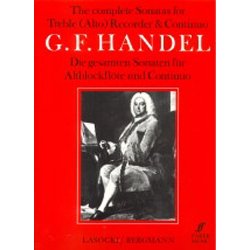 G.F. Handel: Complete Sonatas For Treble Recorder