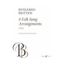 Eight Folk Songs (Medium Voice & Piano)