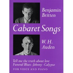 Benjamin Britten: Cabaret Songs (Voice/Piano)
