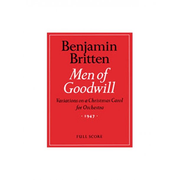 Men Of Goodwill (Score)