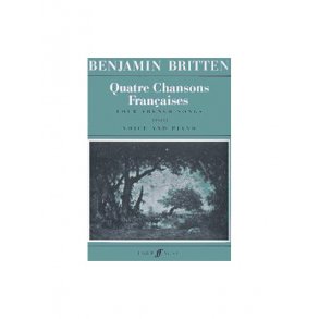 Quatre Chansons Franaises (Vocal Score)