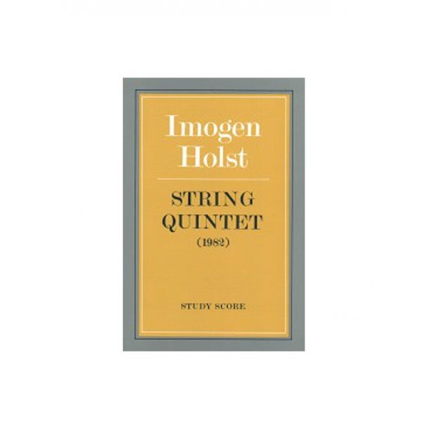 String Quintet (Score)