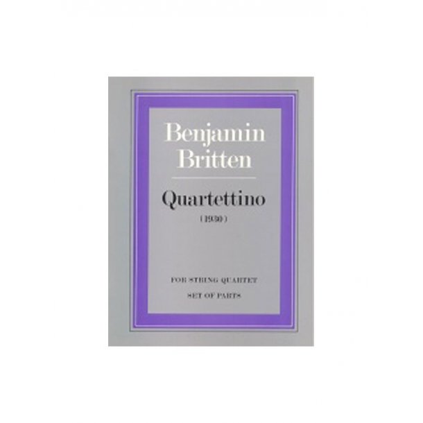 Quartettino For String Quartet (Parts)