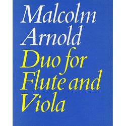 Malcolm Arnold: Duo For Flute And Viola Op.10