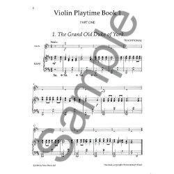 Violin Playtime Book 1
