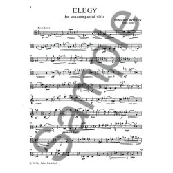 Benjamin Britten: Elegy For Solo Viola
