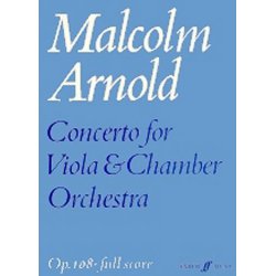 Concerto For Viola (Score)