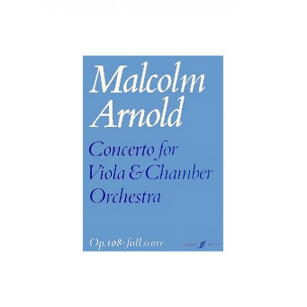 Concerto For Viola (Score)