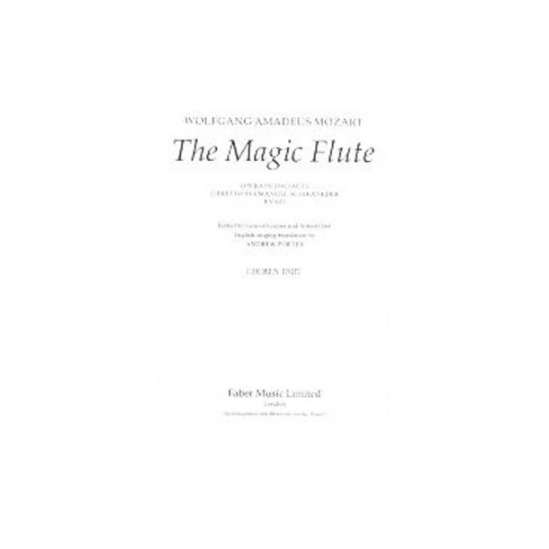 Magic Flute, The (Chorus Part)