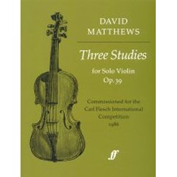 Three Studies (Solo Violin)