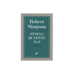 Robert Simpson: String Quartet No.9 (Study Score)