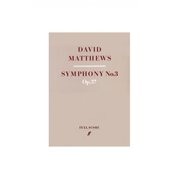 Symphony No.3 (Score)