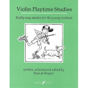 Paul De Keyser: Violin Playtime Studies (Solo Violin)
